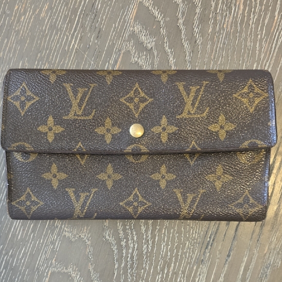 Louis Vuitton Handbags - Louis Vuitton Monogram Canvas Wallet in Brown and Gold